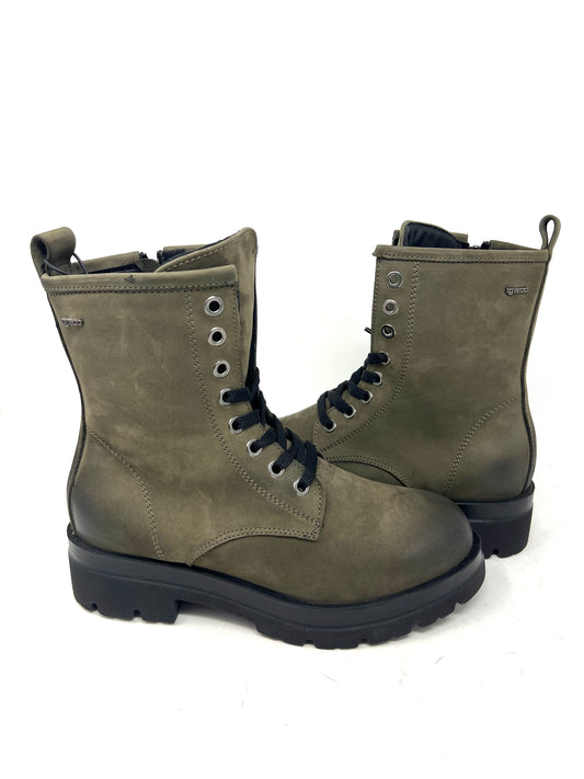 Anfibio in pelle nabuk militare -6686133