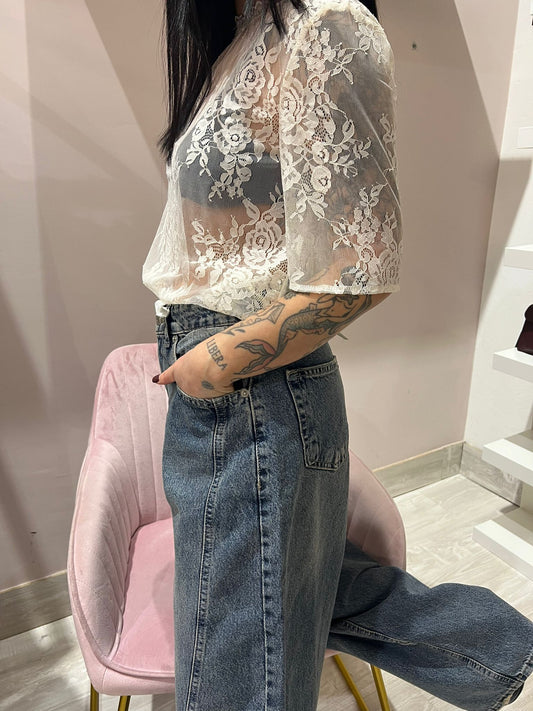 Maglia scatola crema V_PP369