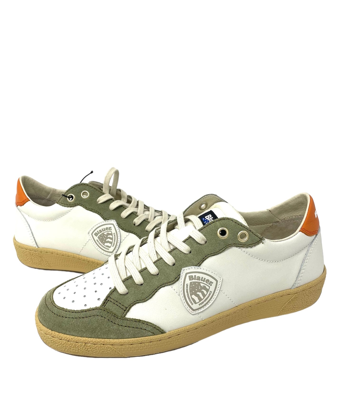 Sneaker Murray y08les white green -MURY8WG