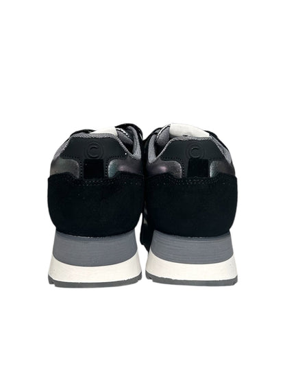 Sneaker in pelle scamosciata black -TRAV086