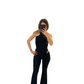 Tuta cut out nera
