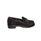 Mocassino camoscio morsetto oro - MOC.T.M