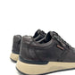 Sneaker uomo in pelle marrone -36842A