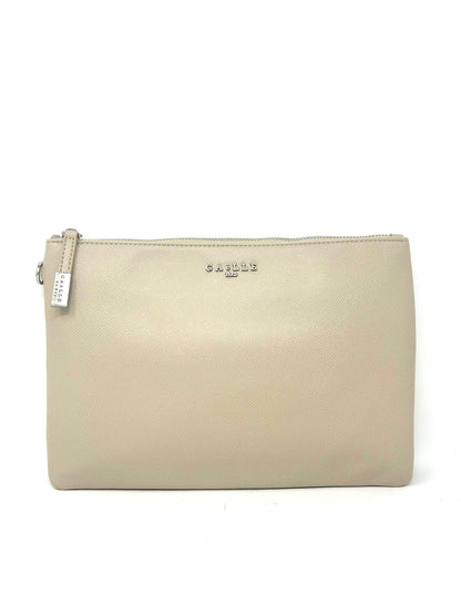 Reg pochette ecopelle logo in metallo- GAACW02100