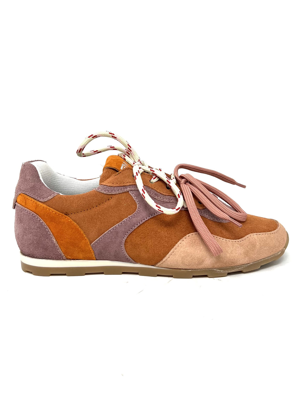 Sneakers doppio laccio pesca -428SU
