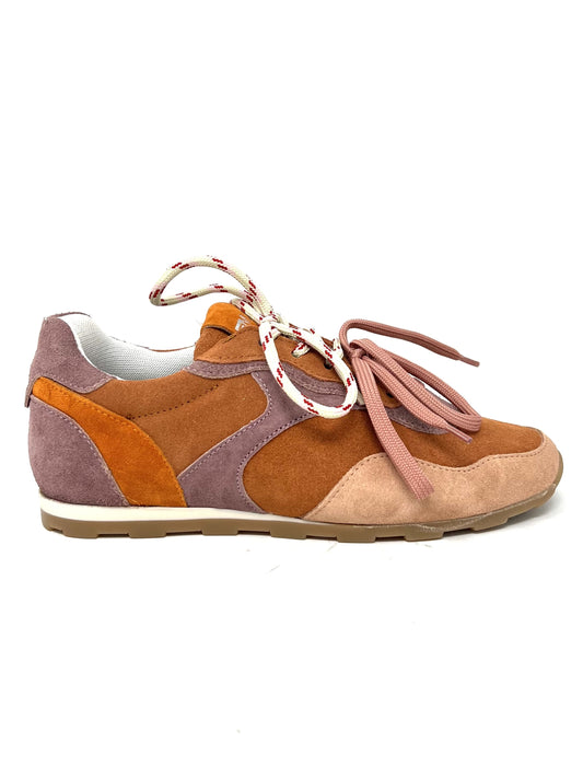 Sneakers doppio laccio pesca -428SU