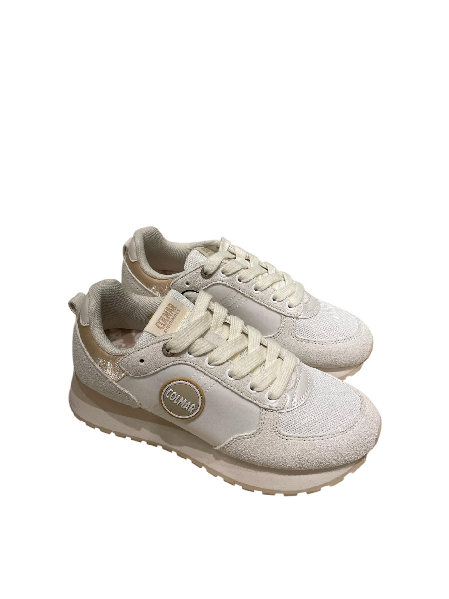 Sneaker white beige autenthic -A120
