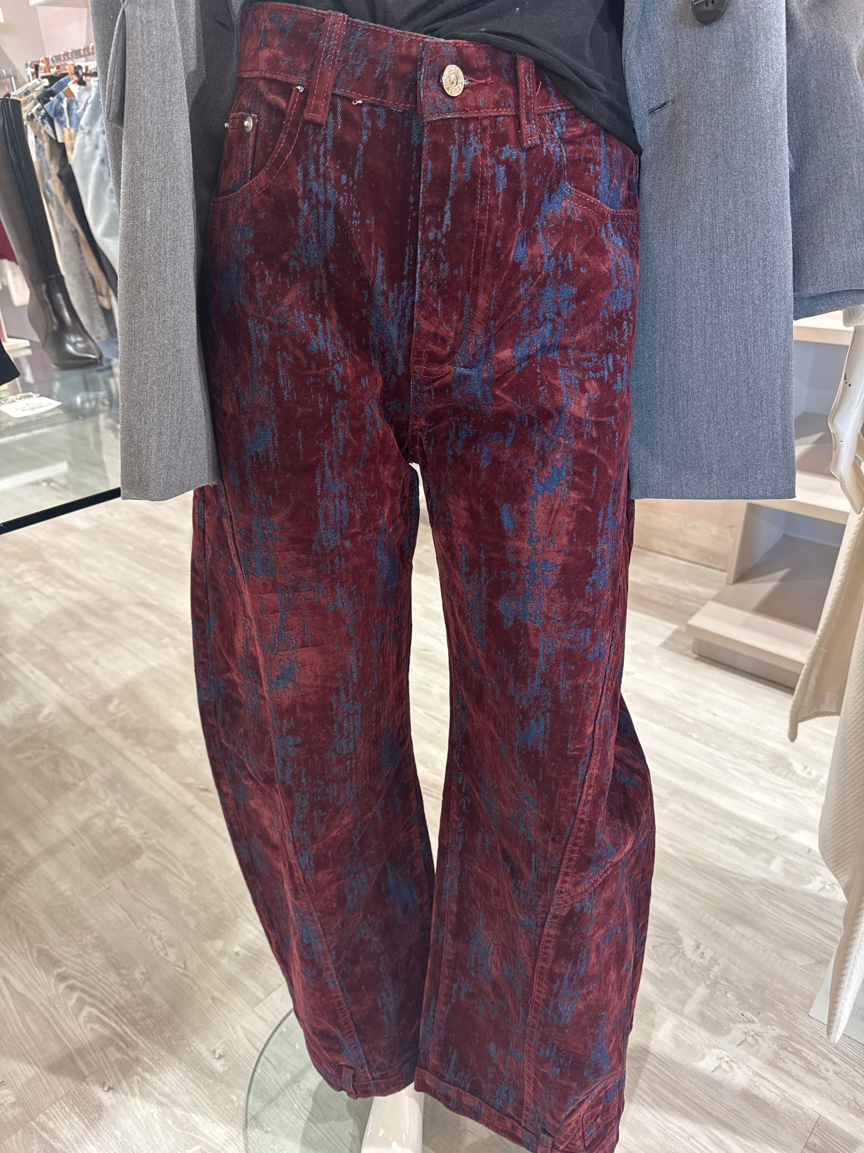 Pantalone balloon velluto - 221160