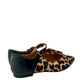 Mocassino basso con cinturino leopardato -A0326LE