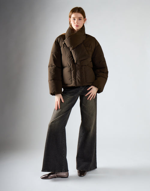 Piumino Oliva Glamorous V_GLA7733