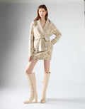 Cardigan ricamato crema V_GLA5865