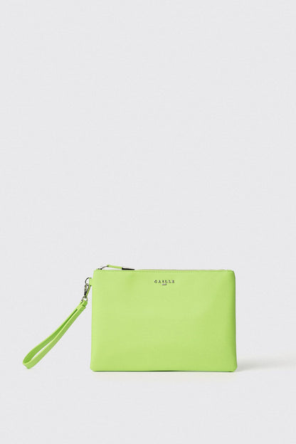 Reg pochette ecopelle logo in metallo- GAACW02100