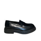 Mocassino in pelle nero - WINSA