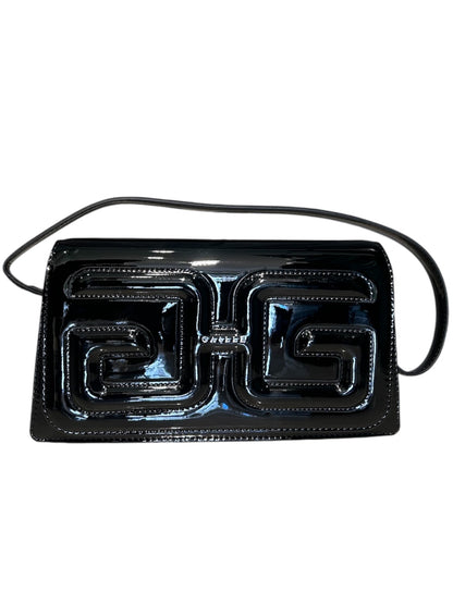 Borsa doppia G vernice nera Gaelle Paris -CW02053