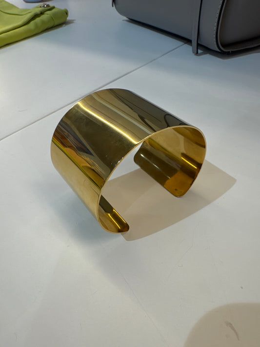 Bracciale acciaio oro