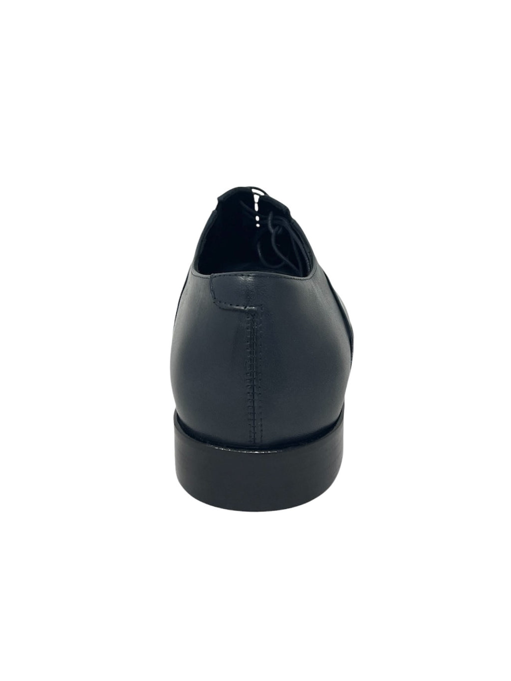 Derby uomo in pelle blu -U0885Z