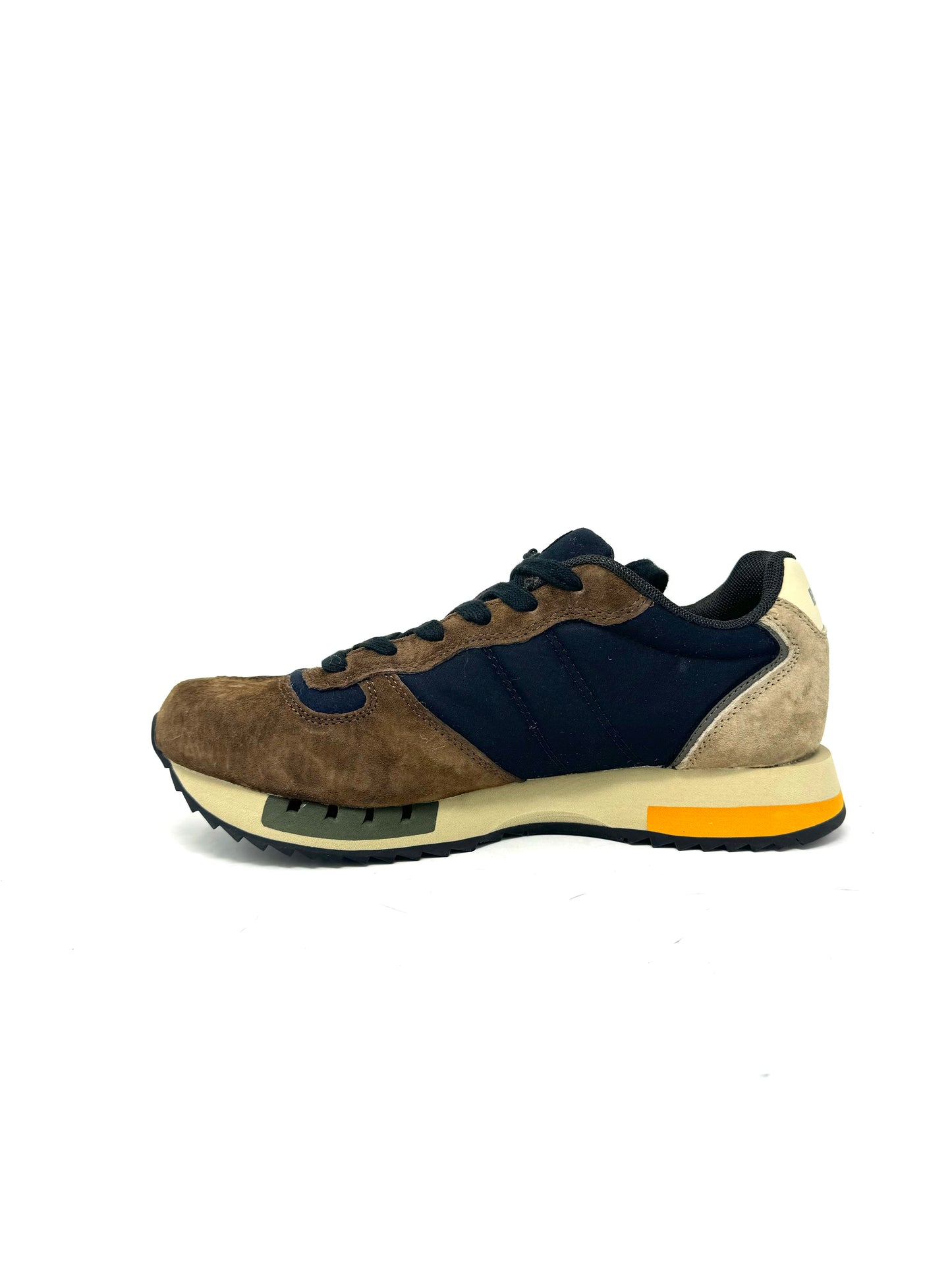 Sneakers Blauer uomo Queen Orange/Brown