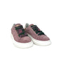 Sneakers rosa/verde con cuori in strass doppio laccio -661ORBI