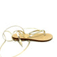 Sandalo infradito alla schiava oro -CS02PL