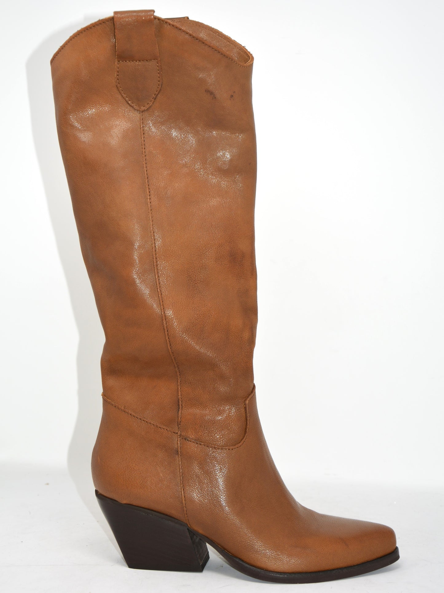 Texano in pelle marrone - 600CU