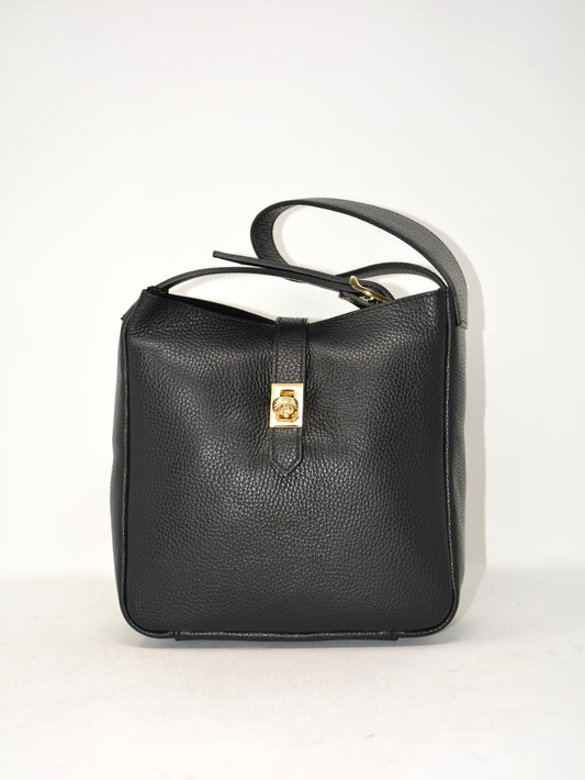Borsa secchiello in pelle -5991