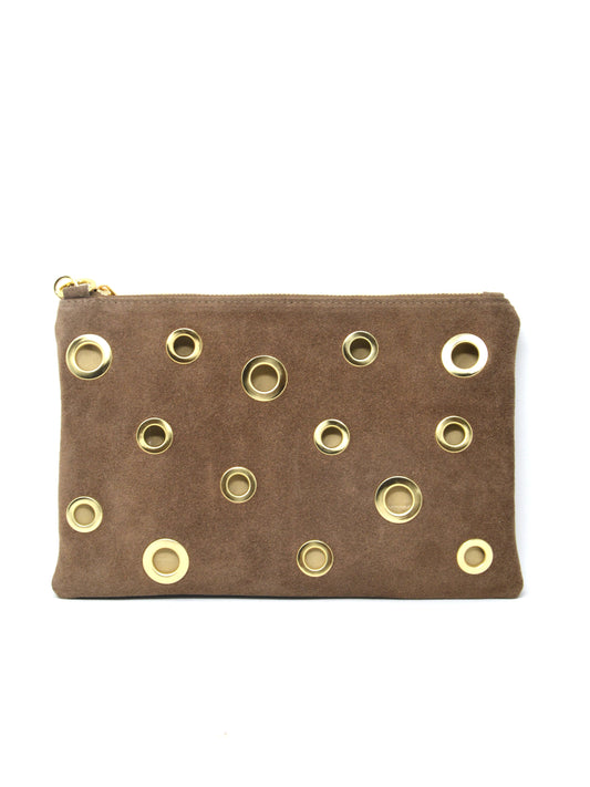 Pochette con borchie -HUGIS