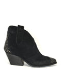 Texano nero con borchie -ALEJ