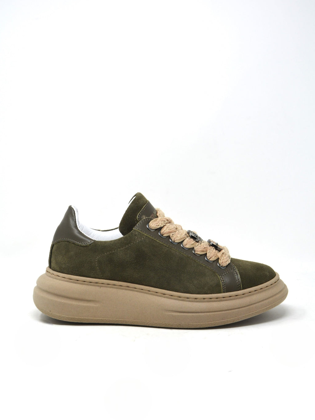 Sneaker verde militare - 606BI