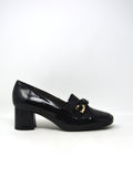 Scarpa naplak nero con tacco -I4CRN