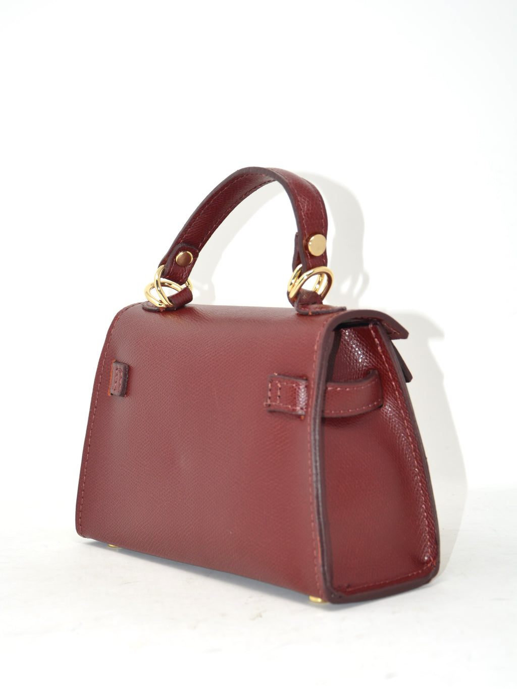 Mini bag in pelle con tracolla -5816