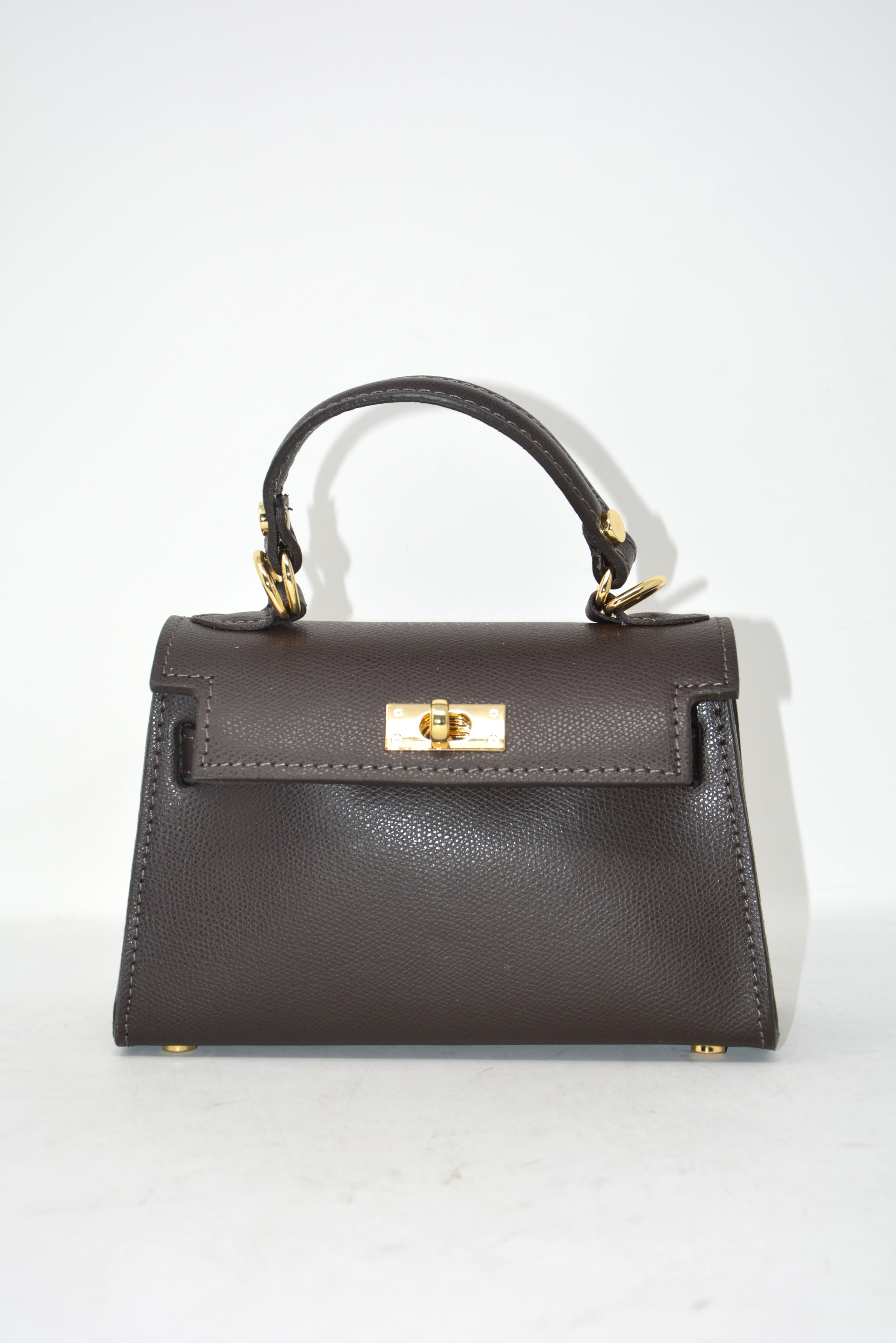 Mini bag in pelle con tracolla -5816