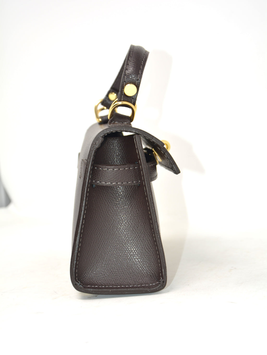 Mini bag in pelle con tracolla -5816
