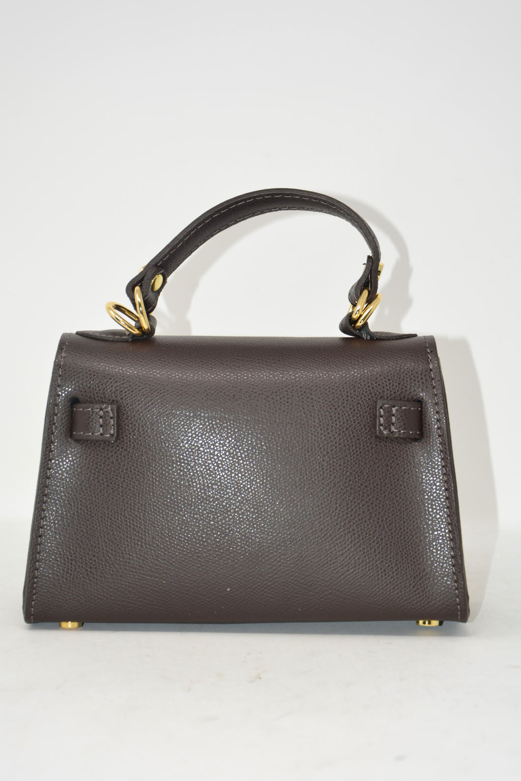 Mini bag in pelle con tracolla -5816