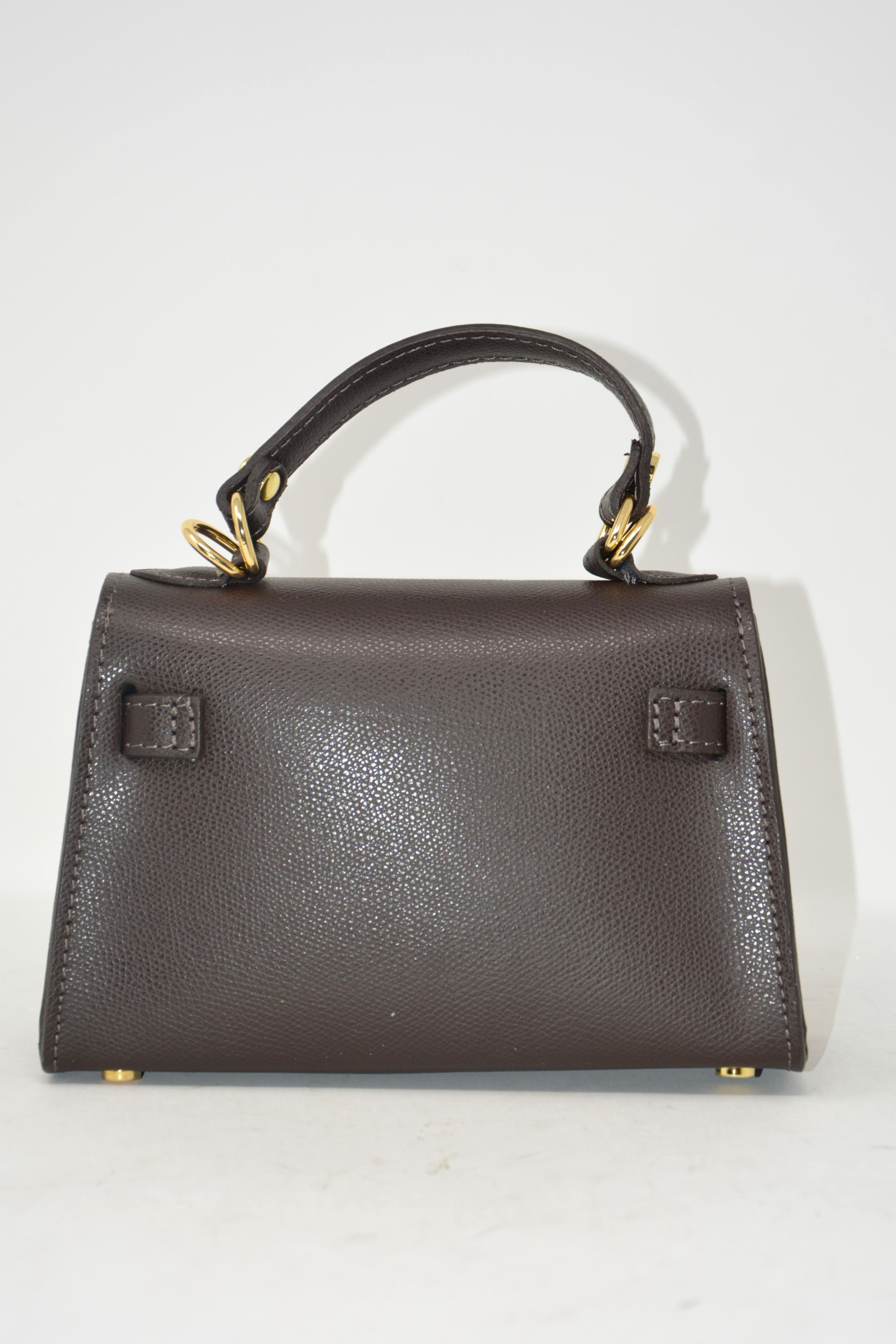 Mini bag in pelle con tracolla -5816