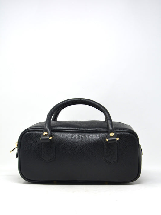 Borsa bauletto rettangolare in pelle -6014