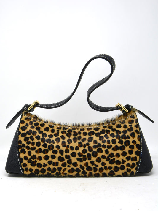 Borsa mezzaluna animalier -OPAL