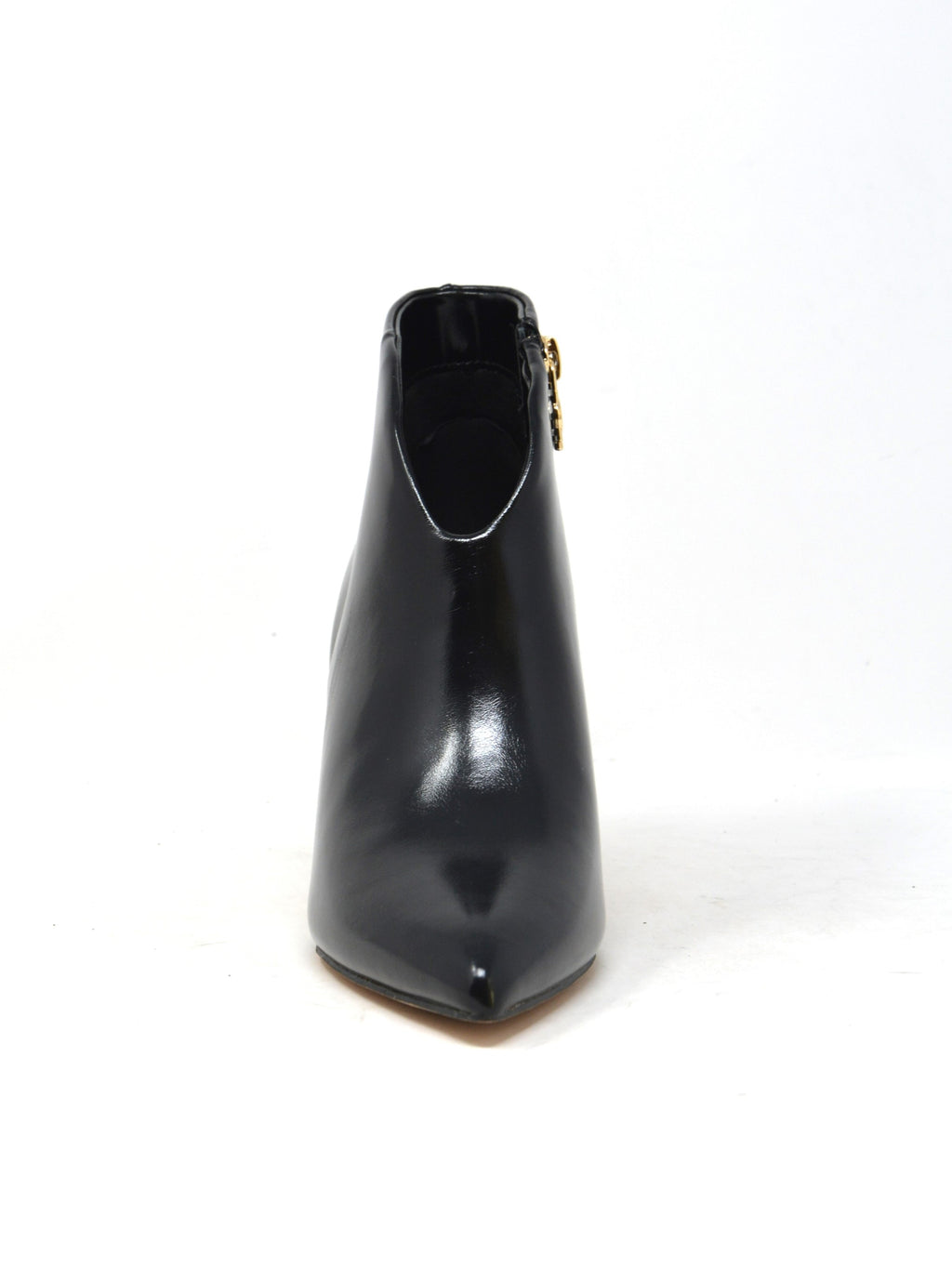 Tronchetto scollo a V nero -GD841N