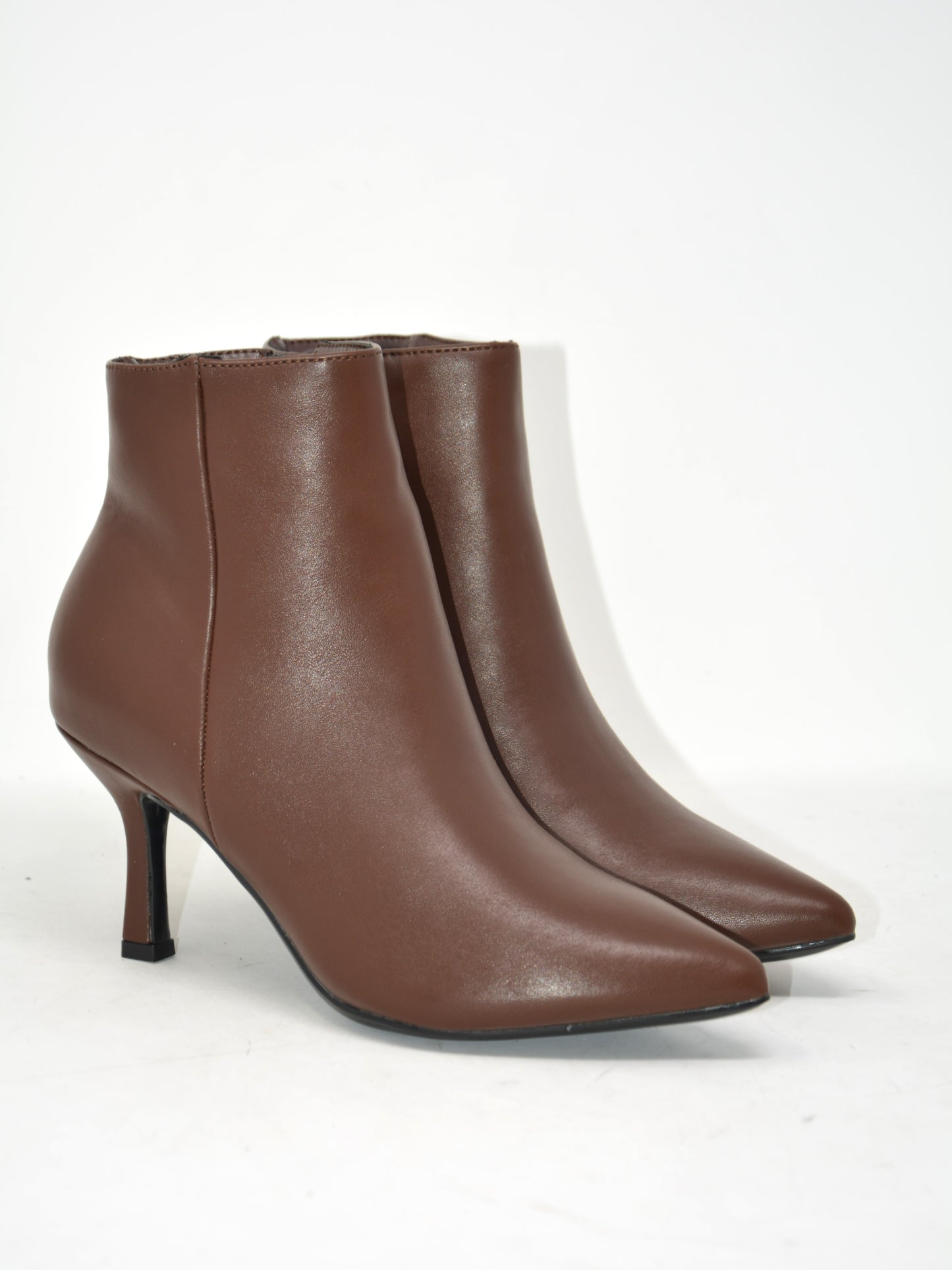 Tronchetto in pelle testa di moro -A0806