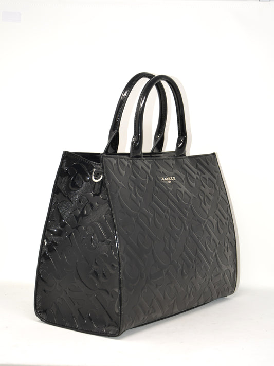 Maxi shopper allover in vernice - GAC3019