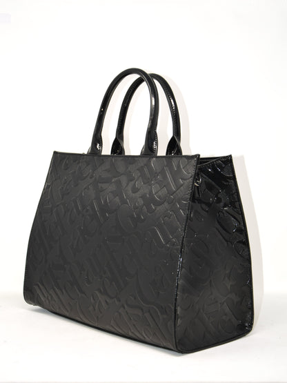Maxi shopper allover in vernice - GAC3019