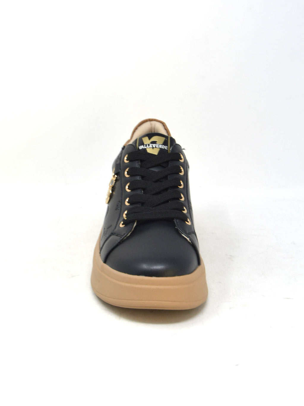 Sneaker nera fondo alto - 35501