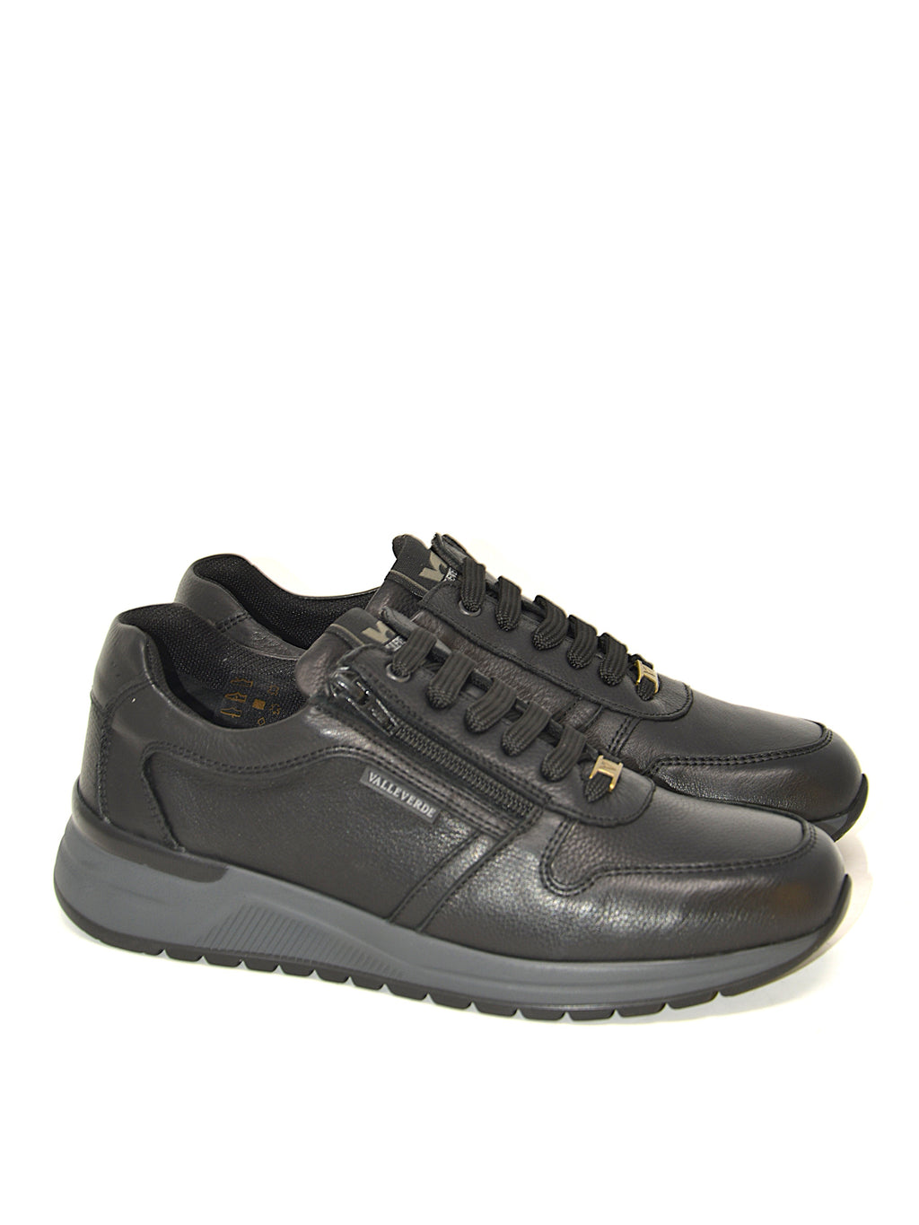 Sneakers uomo in nappa nero - VY954WN