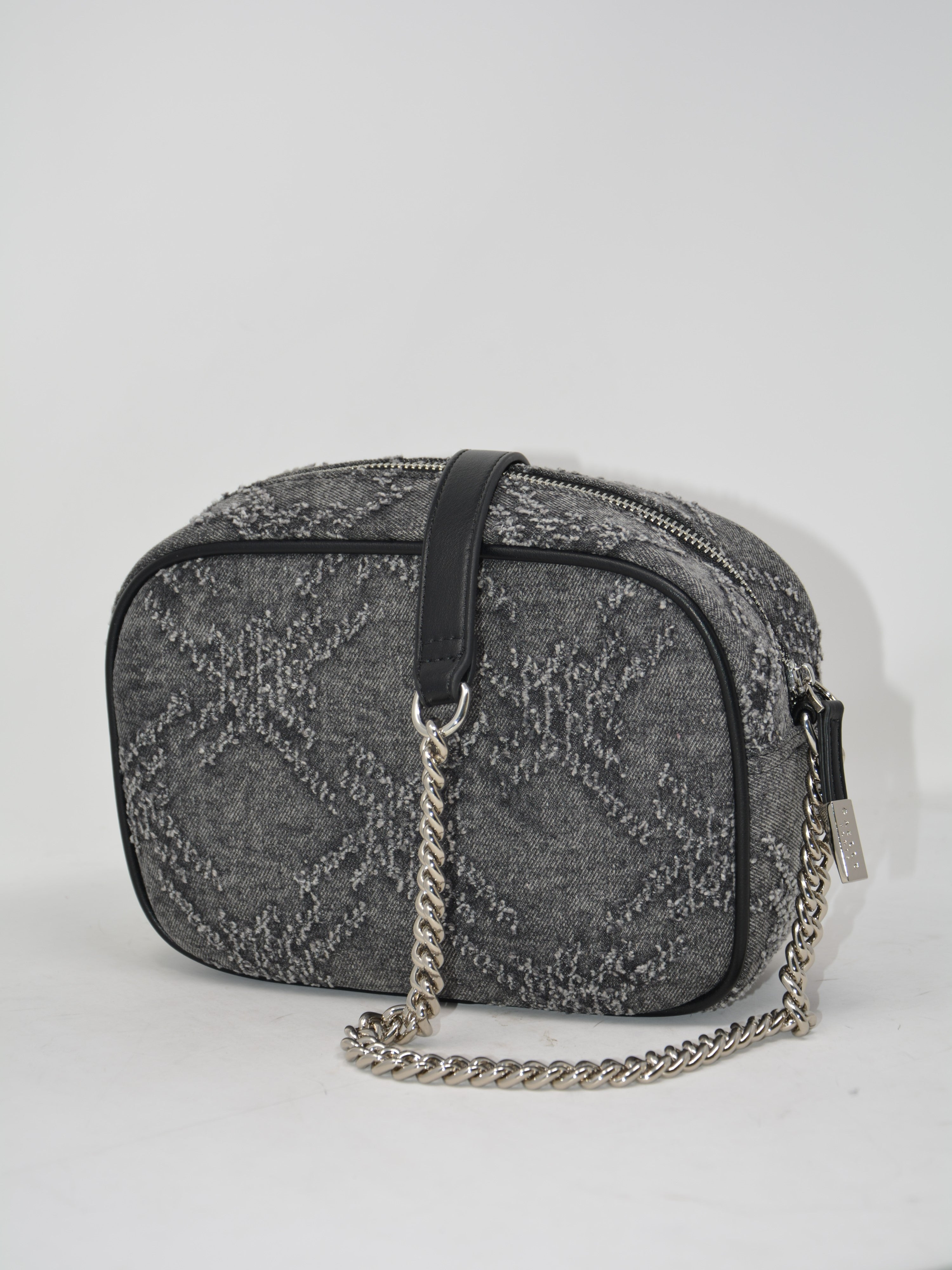 Mini bag denim sfrangiato -GAC2401