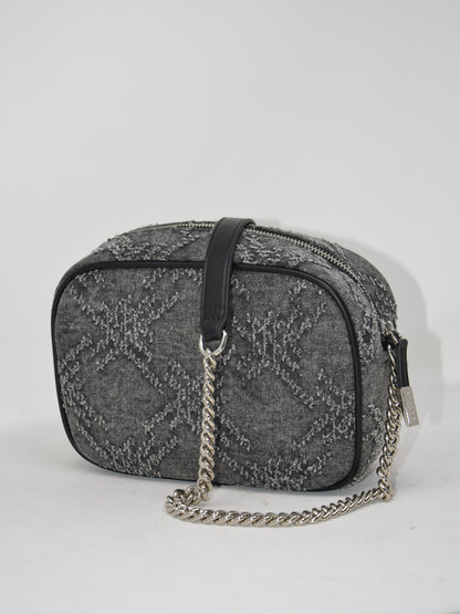 Mini bag denim sfrangiato -GAC2401