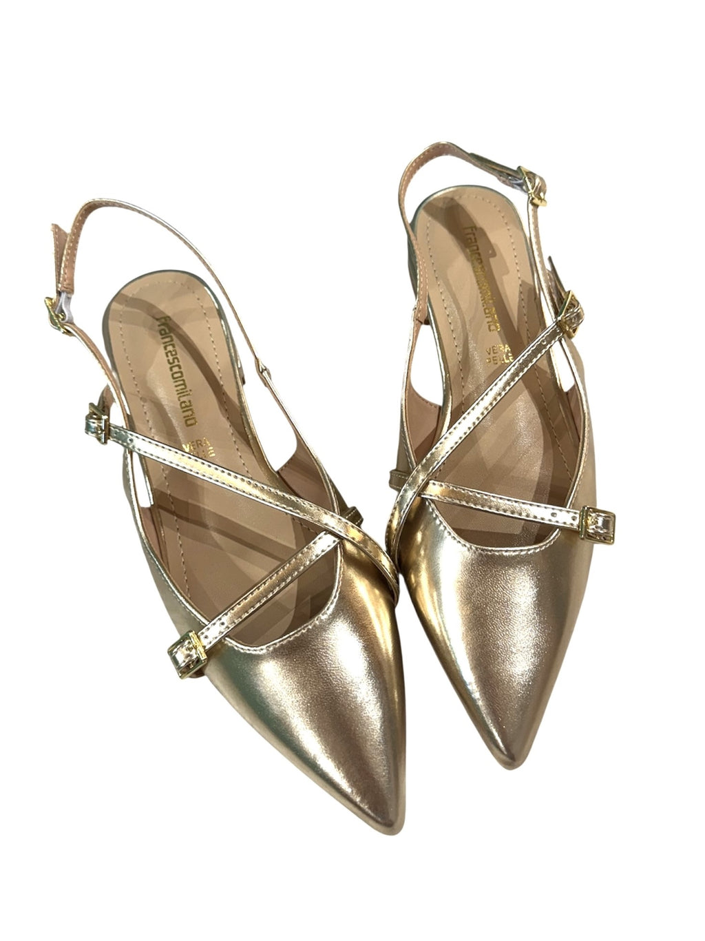 Slingback bassa platino - C0418N