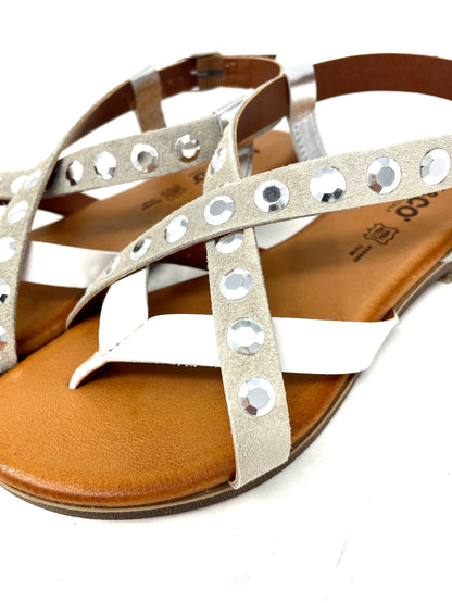 Sandalo basso infradito multilistini -5682811