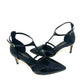 Slingback con cinturini vernice nera -2447H