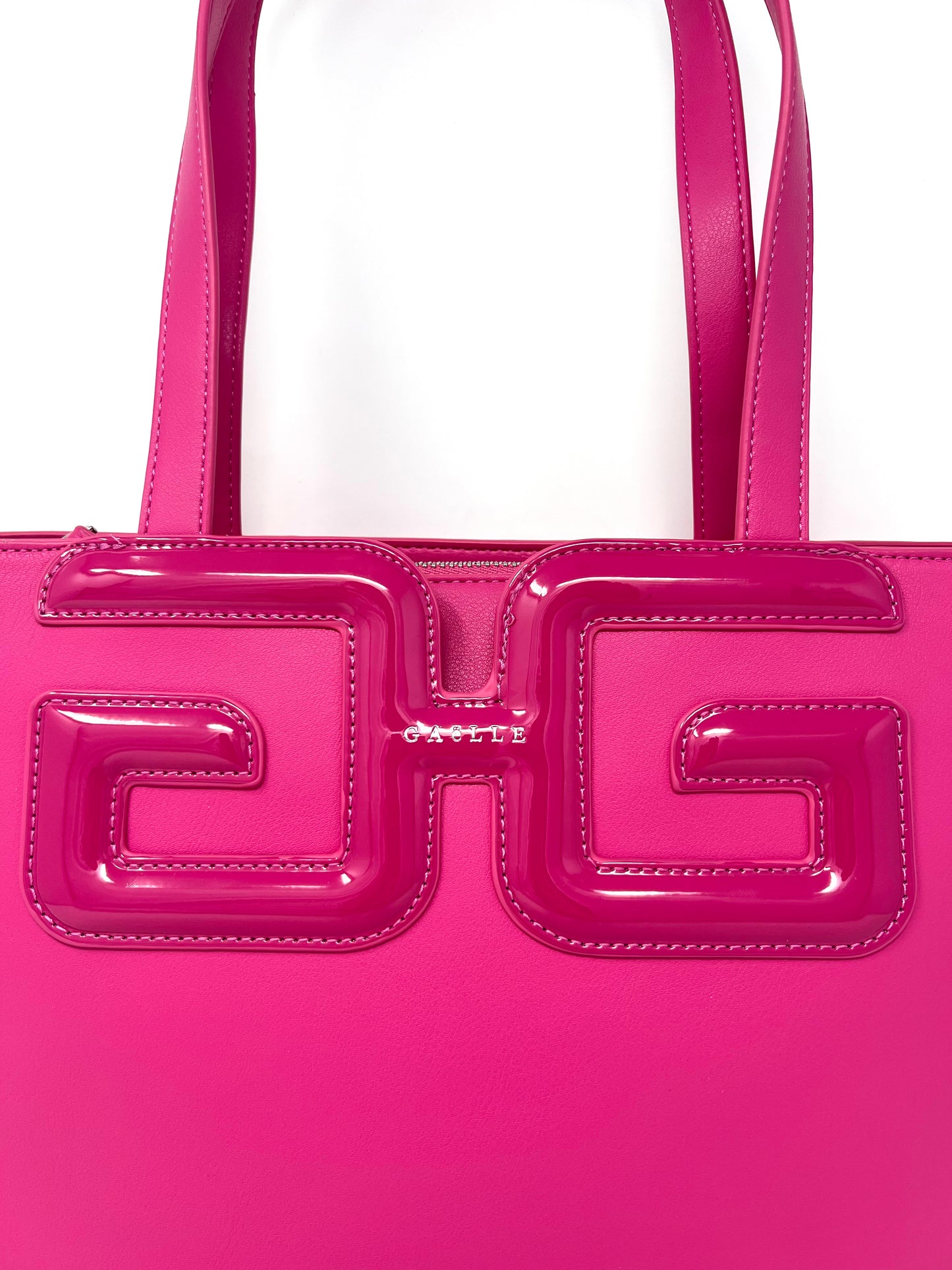 Reg Shopper in vernice con maxi patch double g -GAACW02237