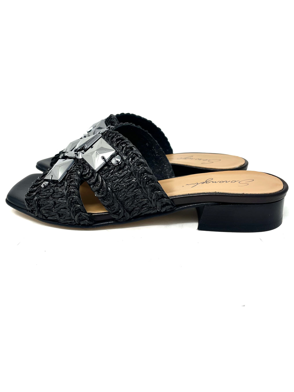 Sabot flat intrecciato - E24090