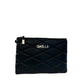 Pochette Maxi matelassè puffer logo oro Gaelle Paris -CW02046